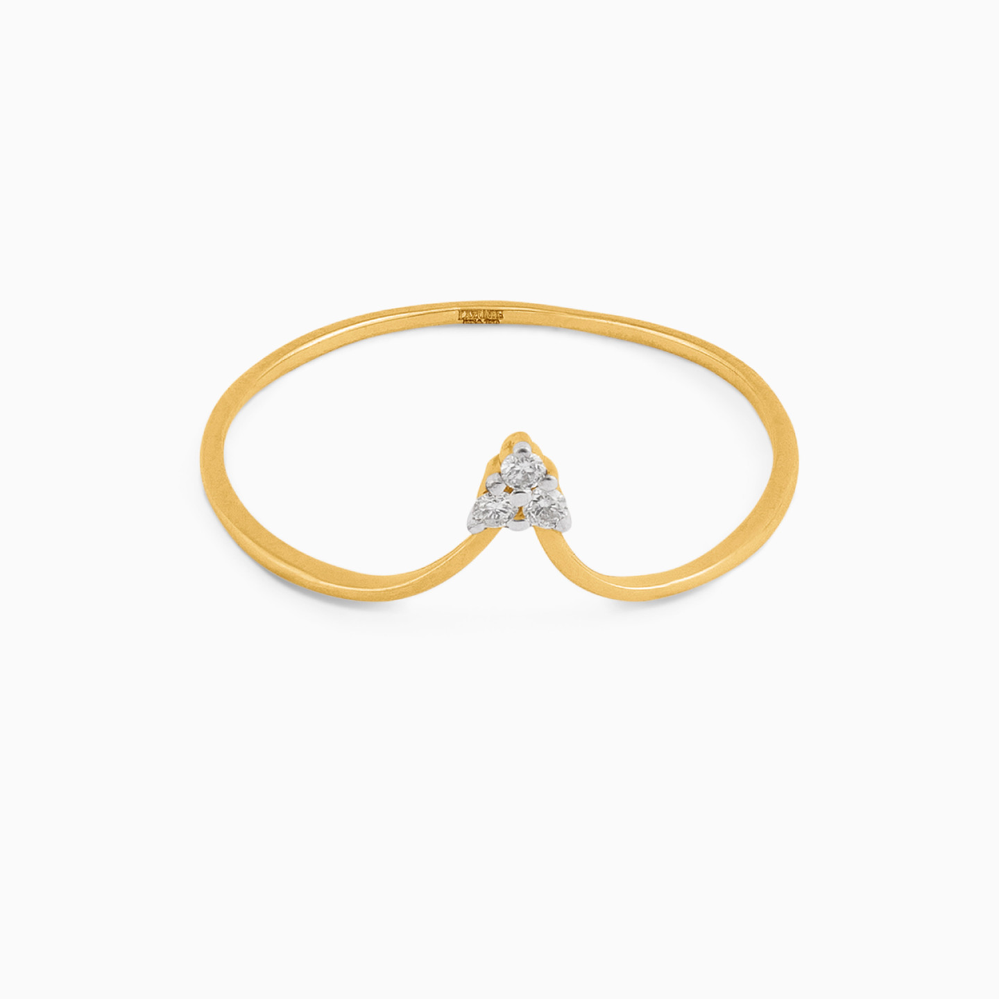 18K Gold Diamond Statement Ring