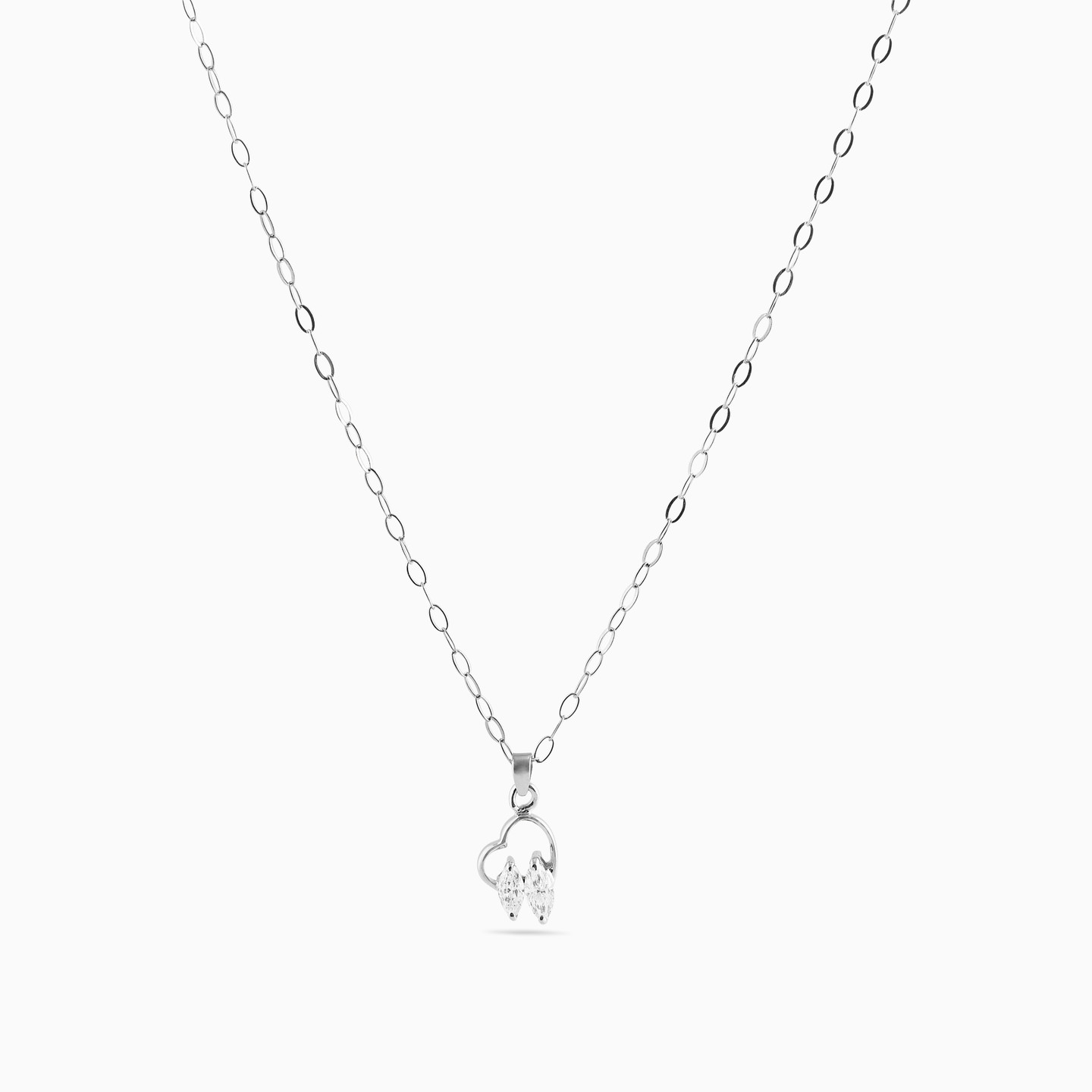 Kids 18K Gold Diamond Pendant Necklace - 3