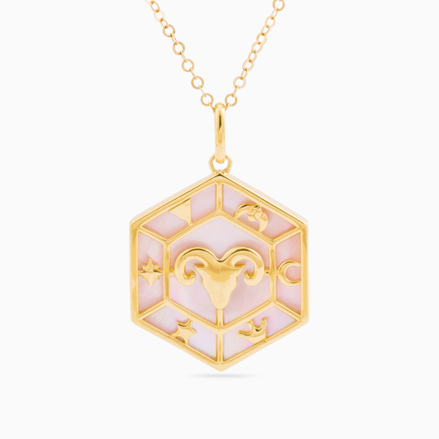 Libra Colored Stones Necklace in 18K Gold Libra Colored Stones Necklace in 18K Gold