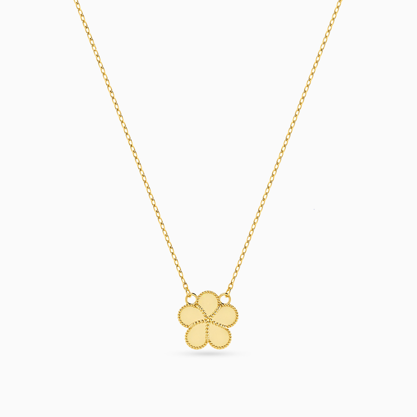 18K Gold Pendant Necklace - 3