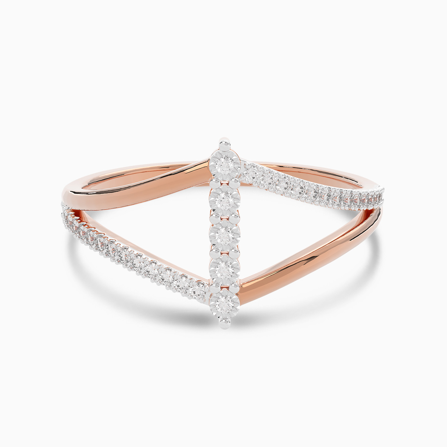 Rhombus Diamond Ring in 18K Gold Rhombus Diamond Ring in 18K Gold