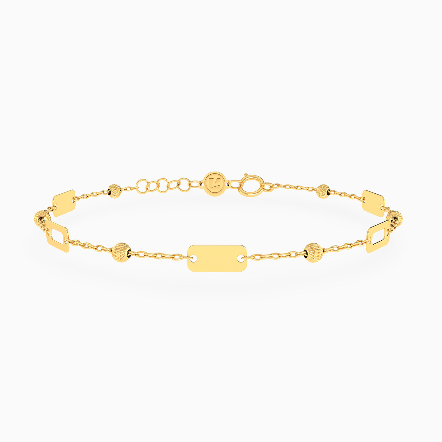 18K Gold Chain Bracelet