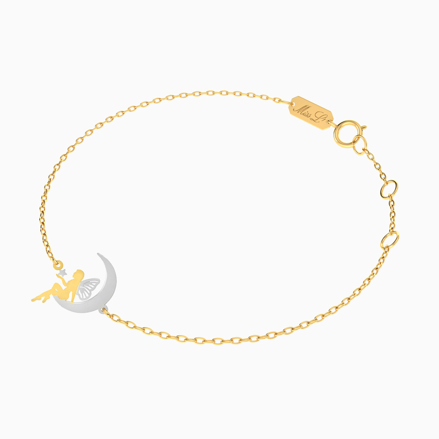 18K Gold Chain Bracelet - 2