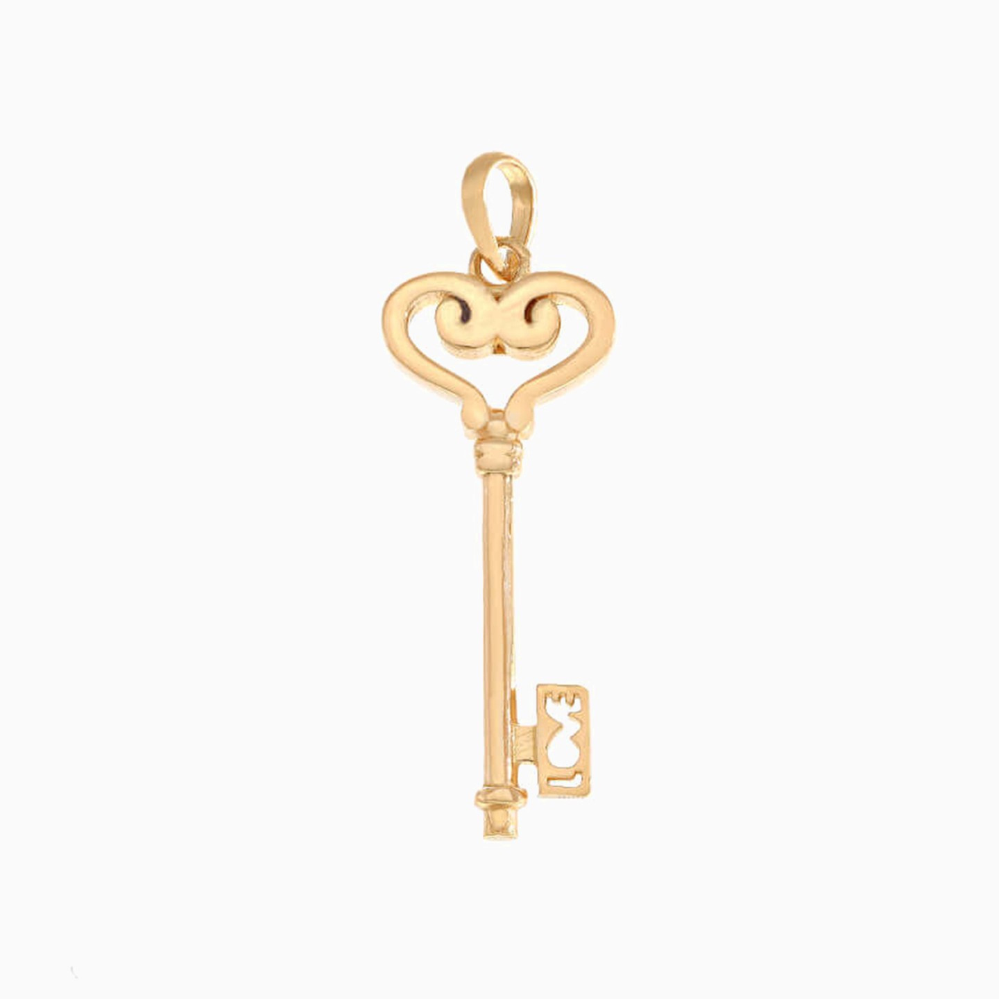 Key Pendant in 21K Gold