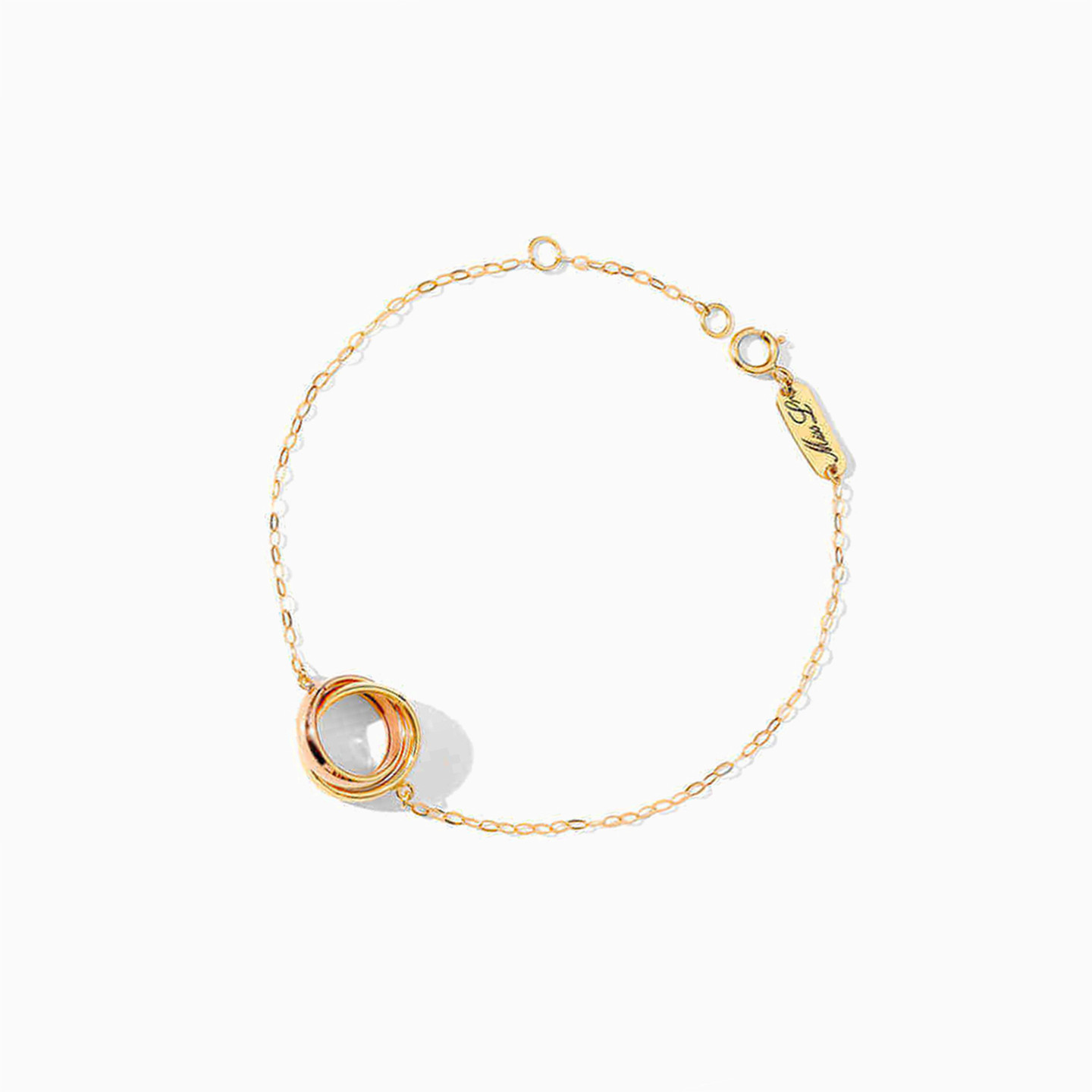 18K Gold Chain Bracelet