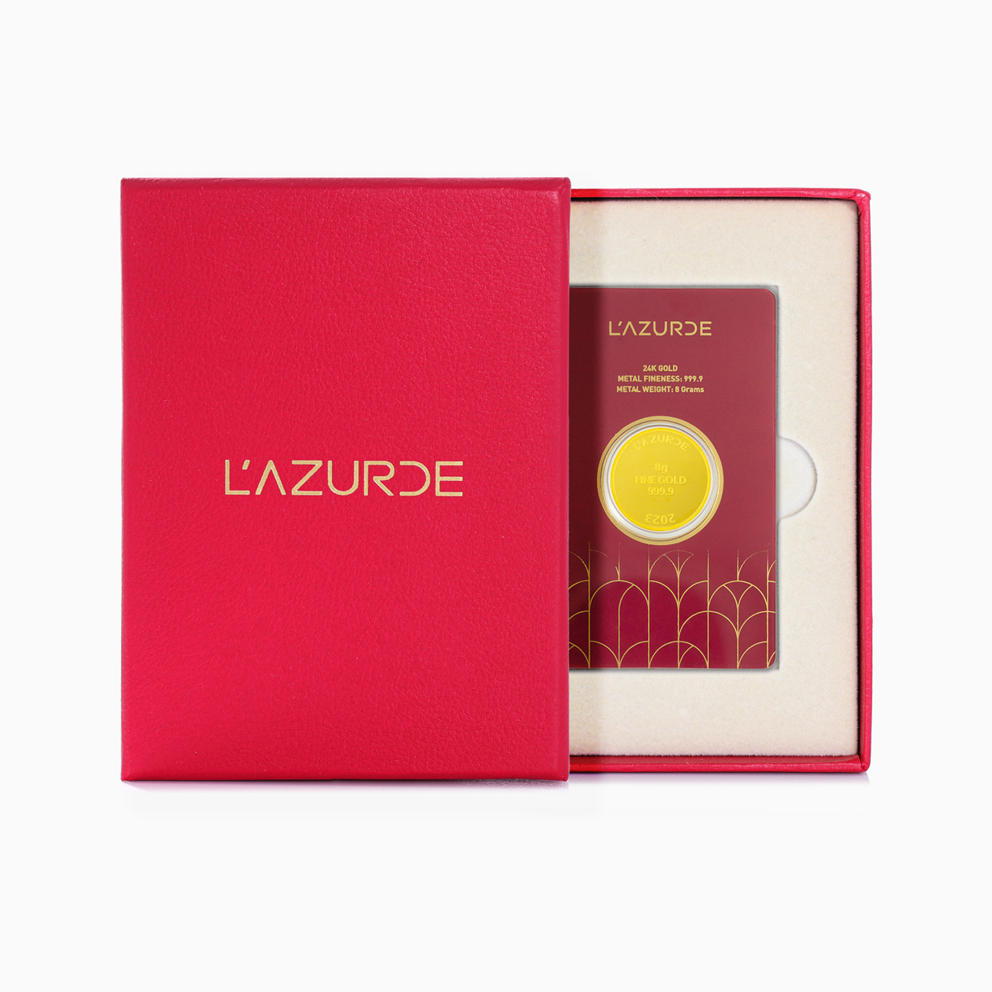 8g Horse Design Gold Coin in 24K Gold - 5 8g Horse Design Gold Coin in 24K Gold - 5