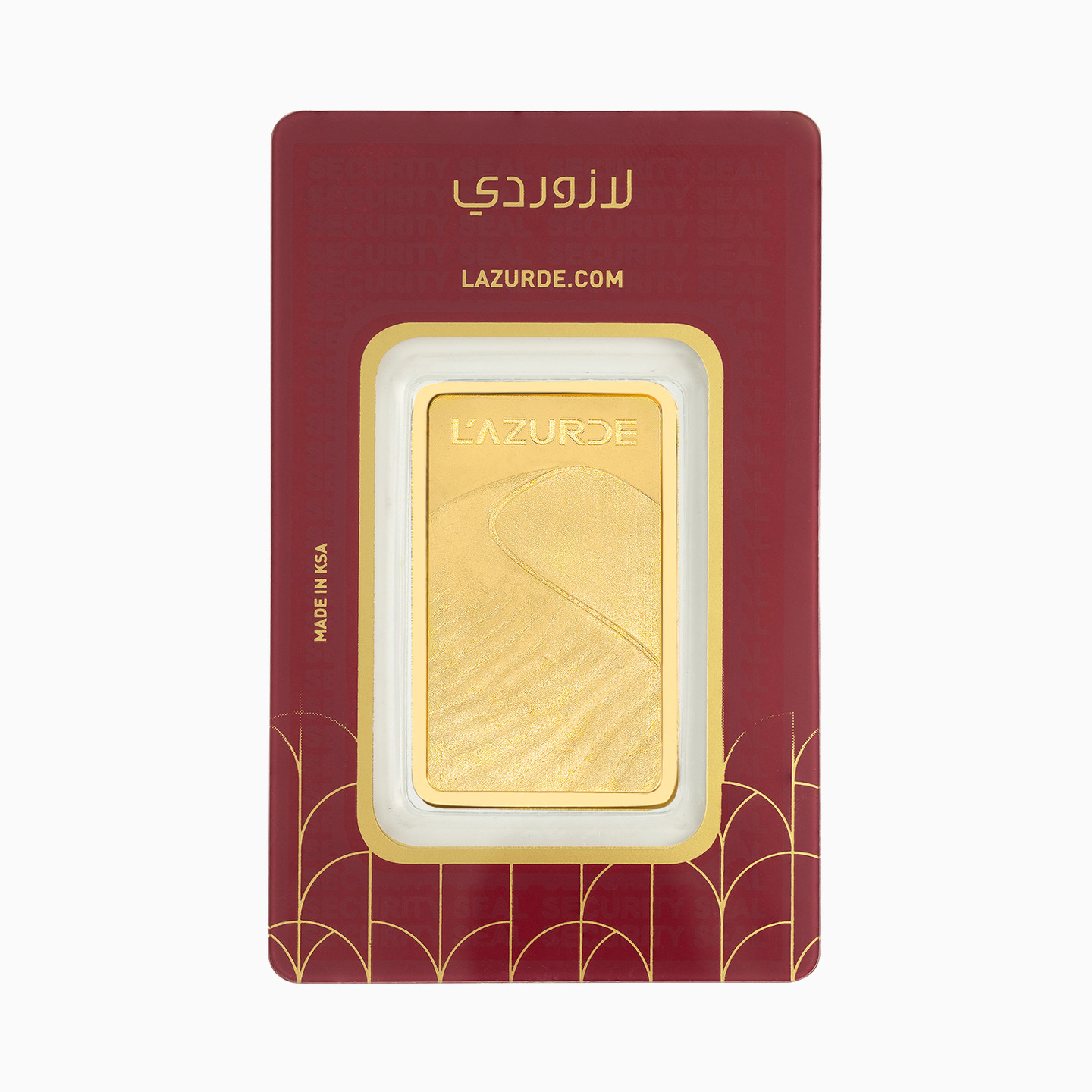 سبيكة ذهب 1 أونصة شكل كثبان رملية عيار 24 قيراط - 4 سبيكة ذهب 1 أونصة شكل كثبان رملية عيار 24 قيراط - 4