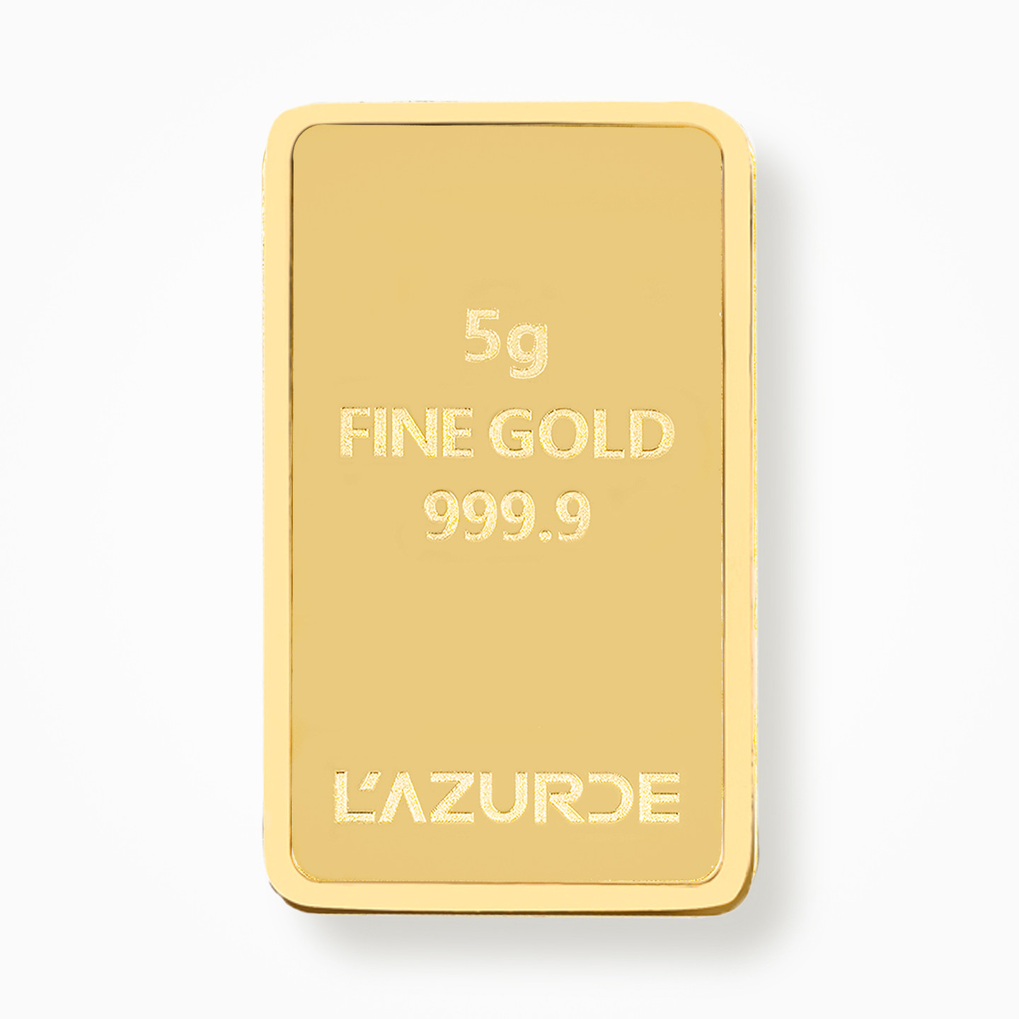 5g Dune Design Gold Bar in 24K Gold