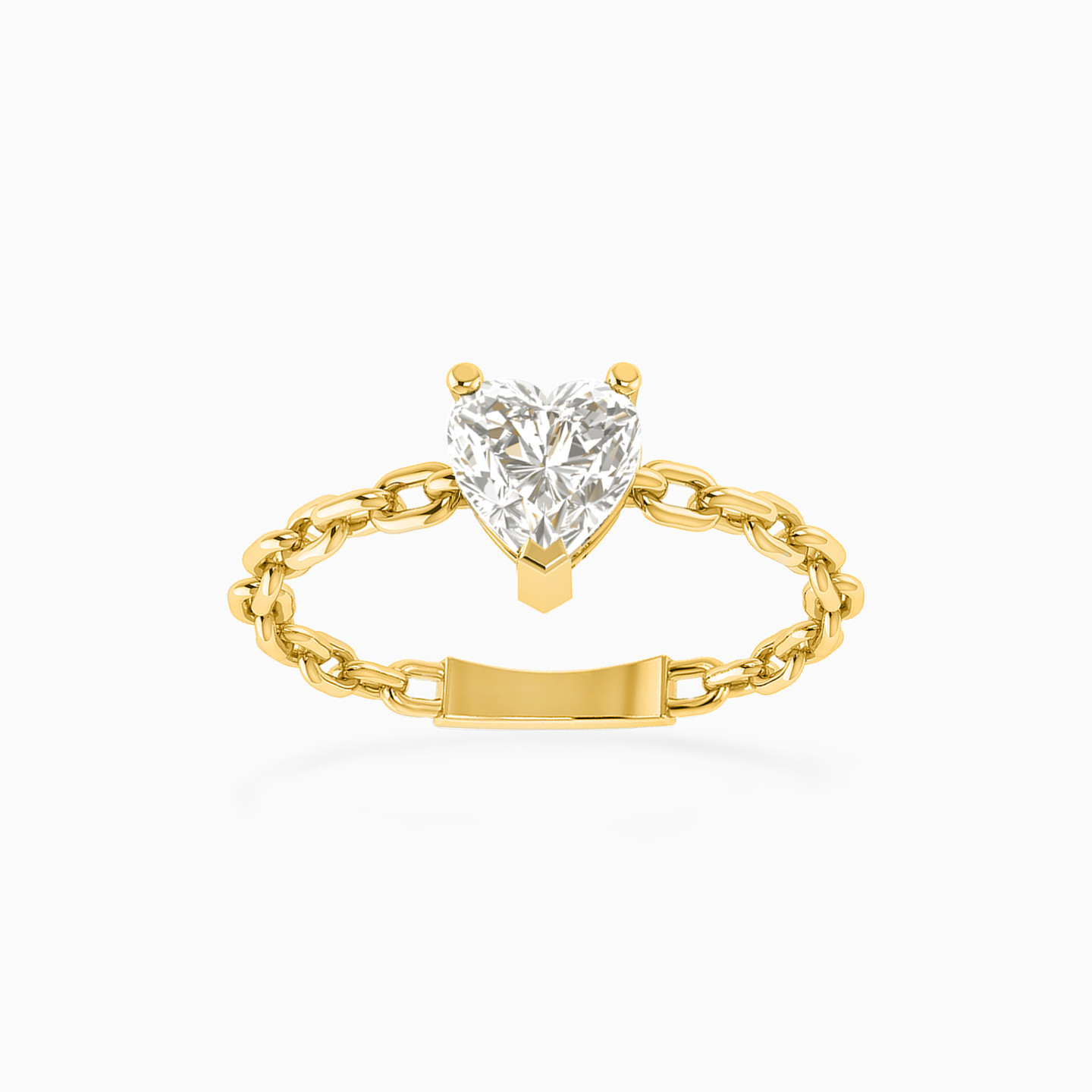 18K Gold Colored Stones Statement Ring