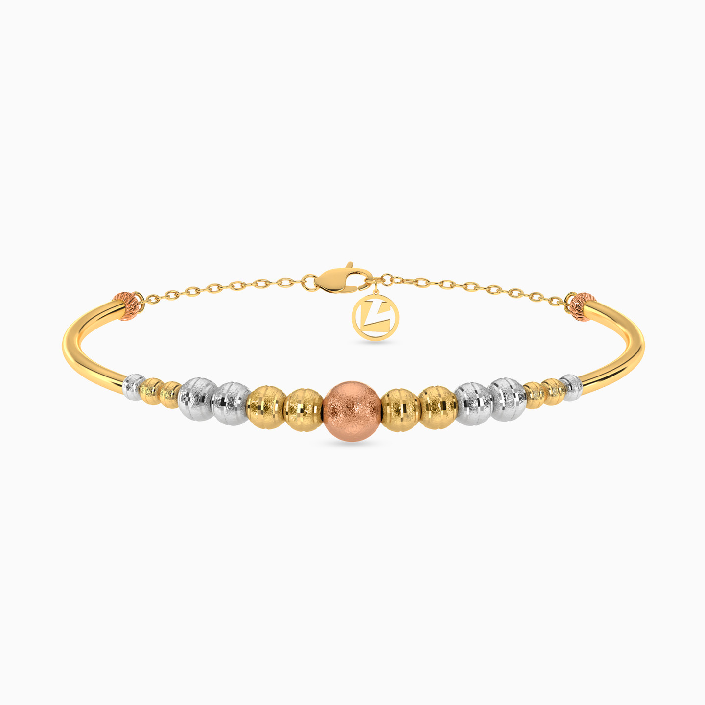 Beaded Chain Bracelet in 18K Gold Beaded Chain Bracelet in 18K Gold