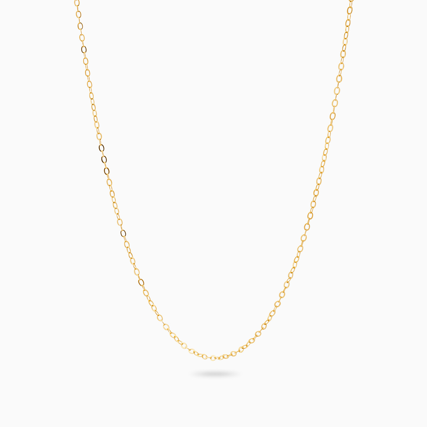 21K Gold Chain Necklace - 2