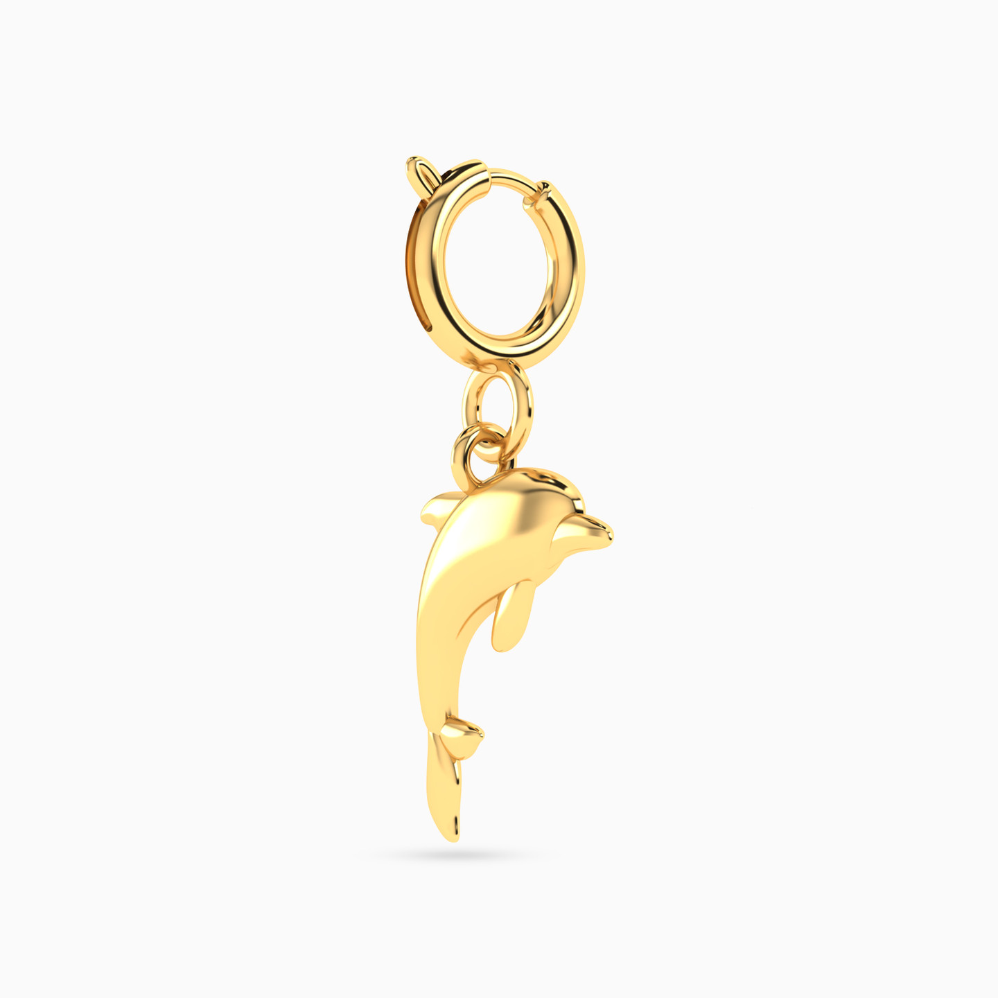 دلاية ذهب دولفين عيار 18 قيراط - 2 دلاية ذهب دولفين عيار 18 قيراط - 2