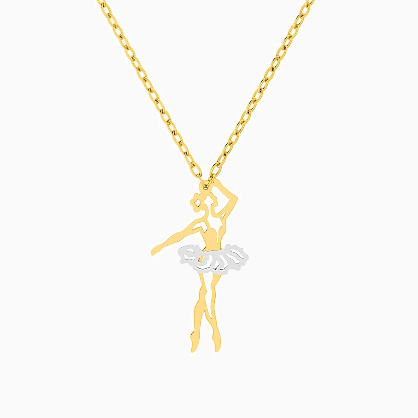 18K Gold Pendant Necklace