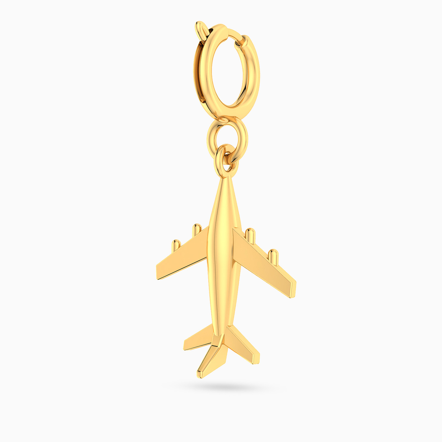 دلاية ذهب طائرة عيار 18 قيراط - 2 دلاية ذهب طائرة عيار 18 قيراط - 2