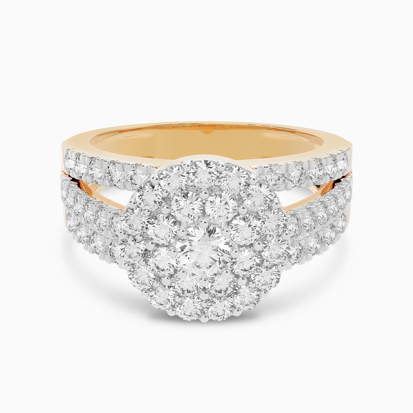 Circle Diamond Ring in 18K Gold Circle Diamond Ring in 18K Gold
