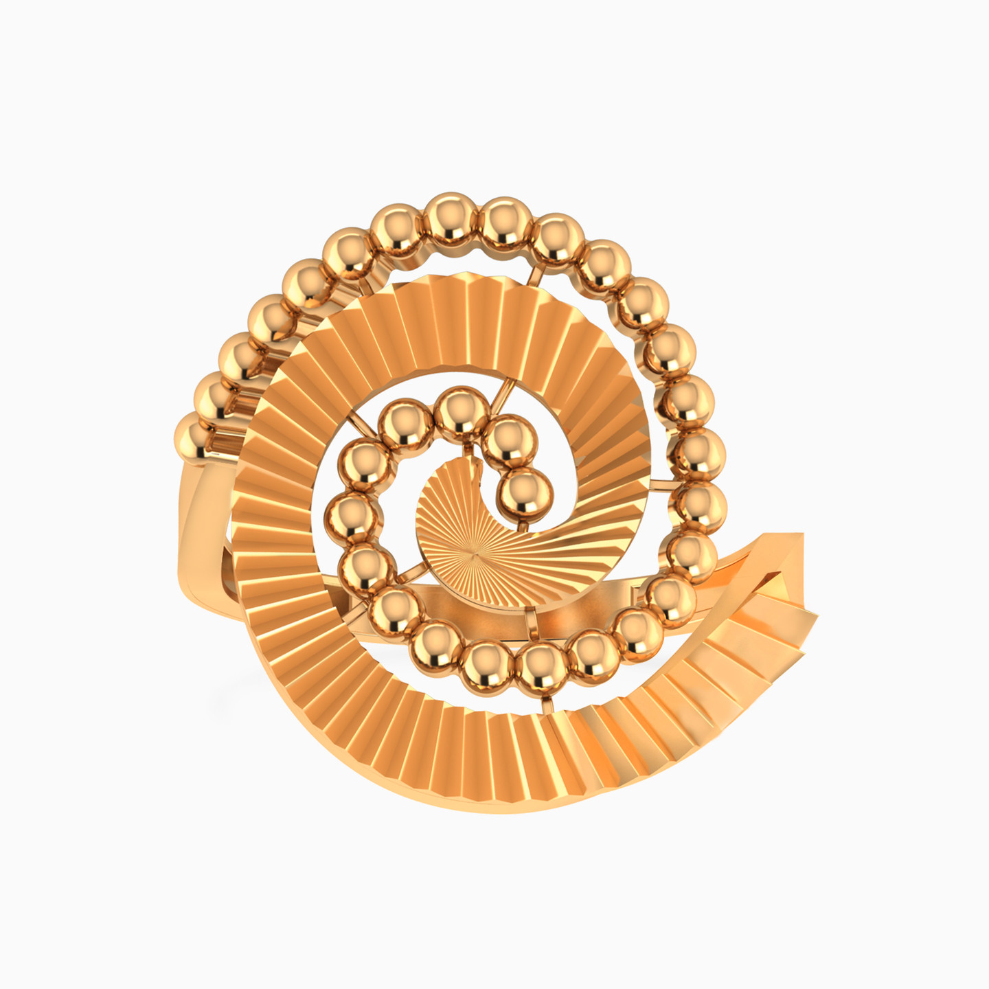 Swirl Ring in 21K Gold Swirl Ring in 21K Gold