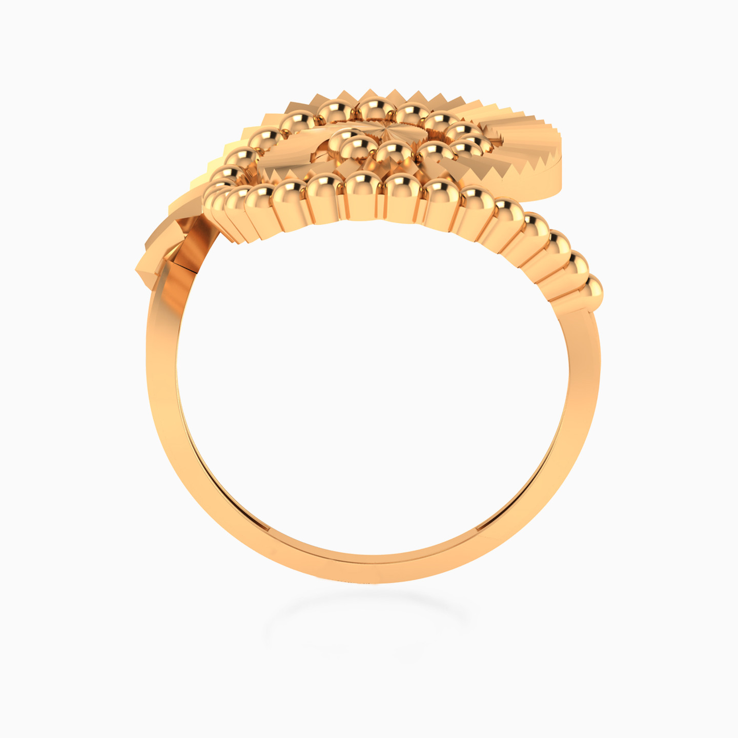 Swirl Ring in 21K Gold - 4 Swirl Ring in 21K Gold - 4