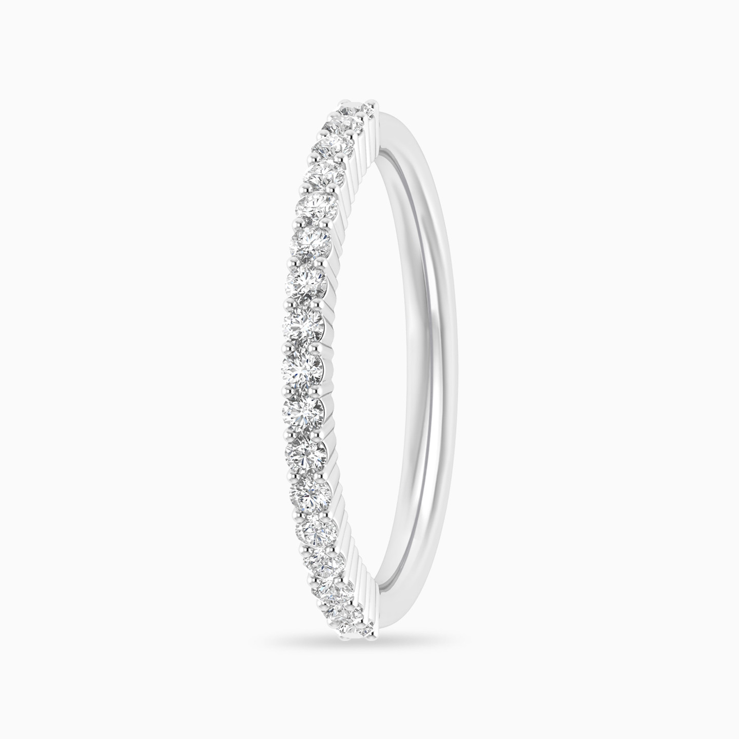 Princess Diamond Twin Rings in 18K Gold - 4 Princess Diamond Twin Rings in 18K Gold - 4
