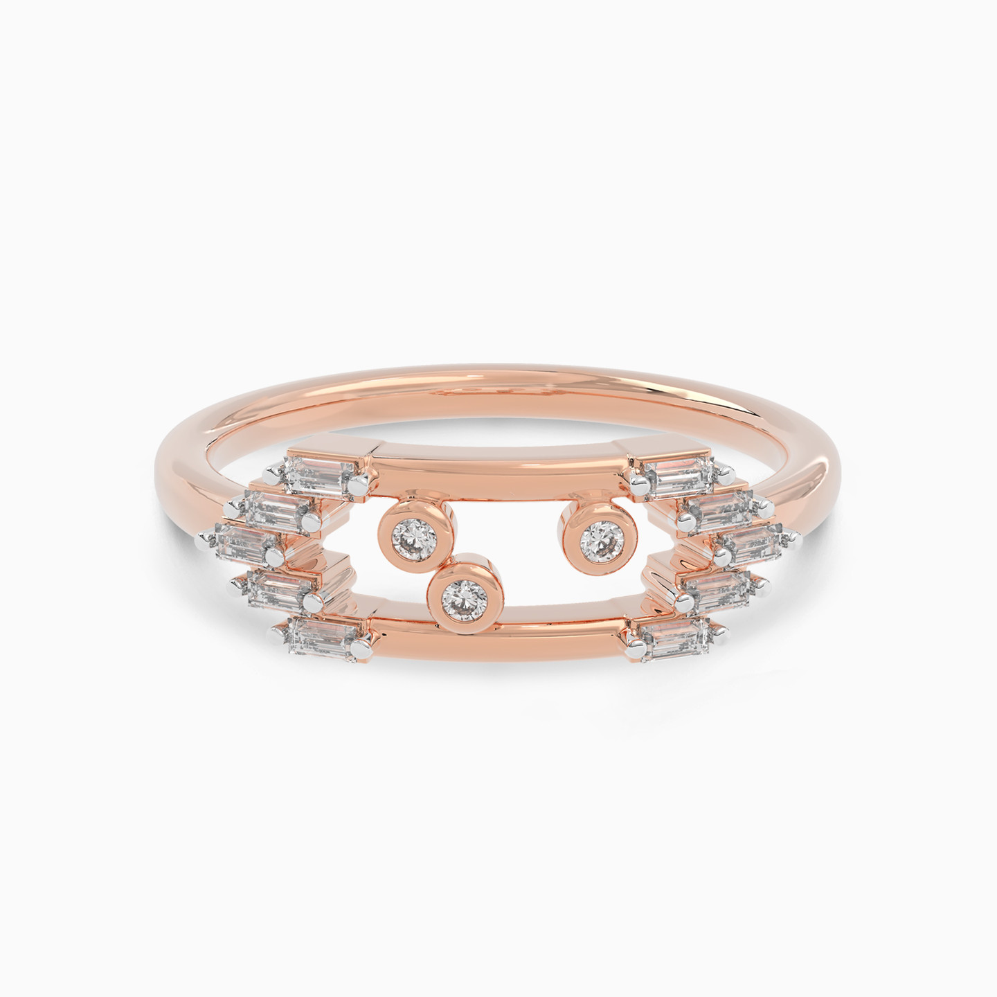 Diamond Ring in 18K Gold - 2 Diamond Ring in 18K Gold - 2