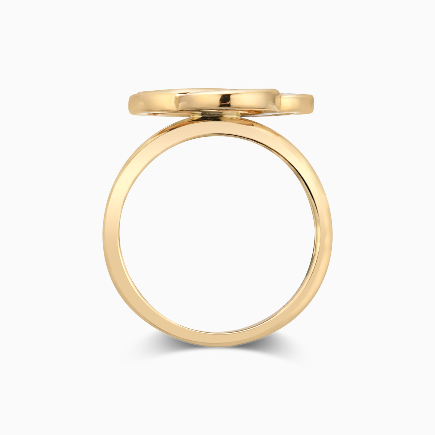 خاتم ذهب وردة عيار 18 قيراط مزين بالألماس ومطلي بالمينا - 5 خاتم ذهب وردة عيار 18 قيراط مزين بالألماس ومطلي بالمينا - 5