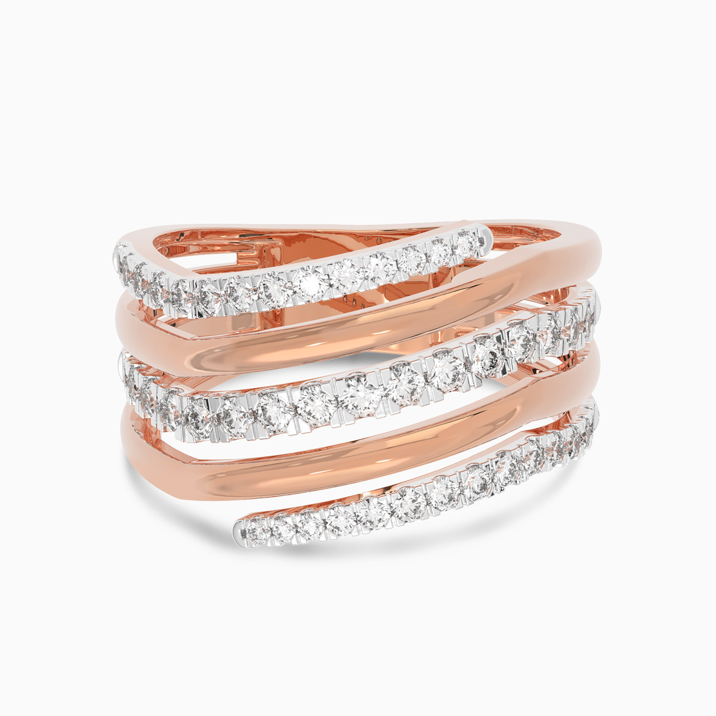 Statement Diamond Ring in 18K Gold Statement Diamond Ring in 18K Gold