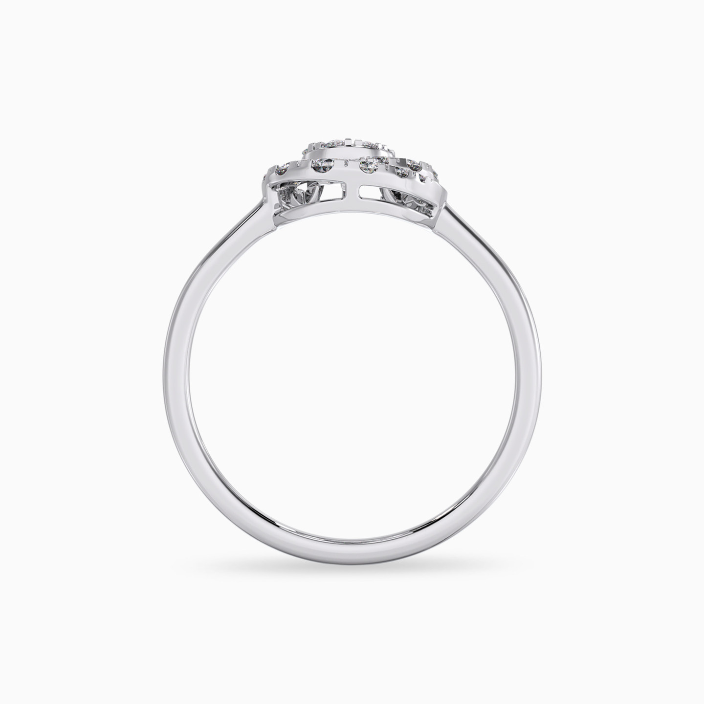 Spiral Diamond Ring in 18K Gold - 4 Spiral Diamond Ring in 18K Gold - 4