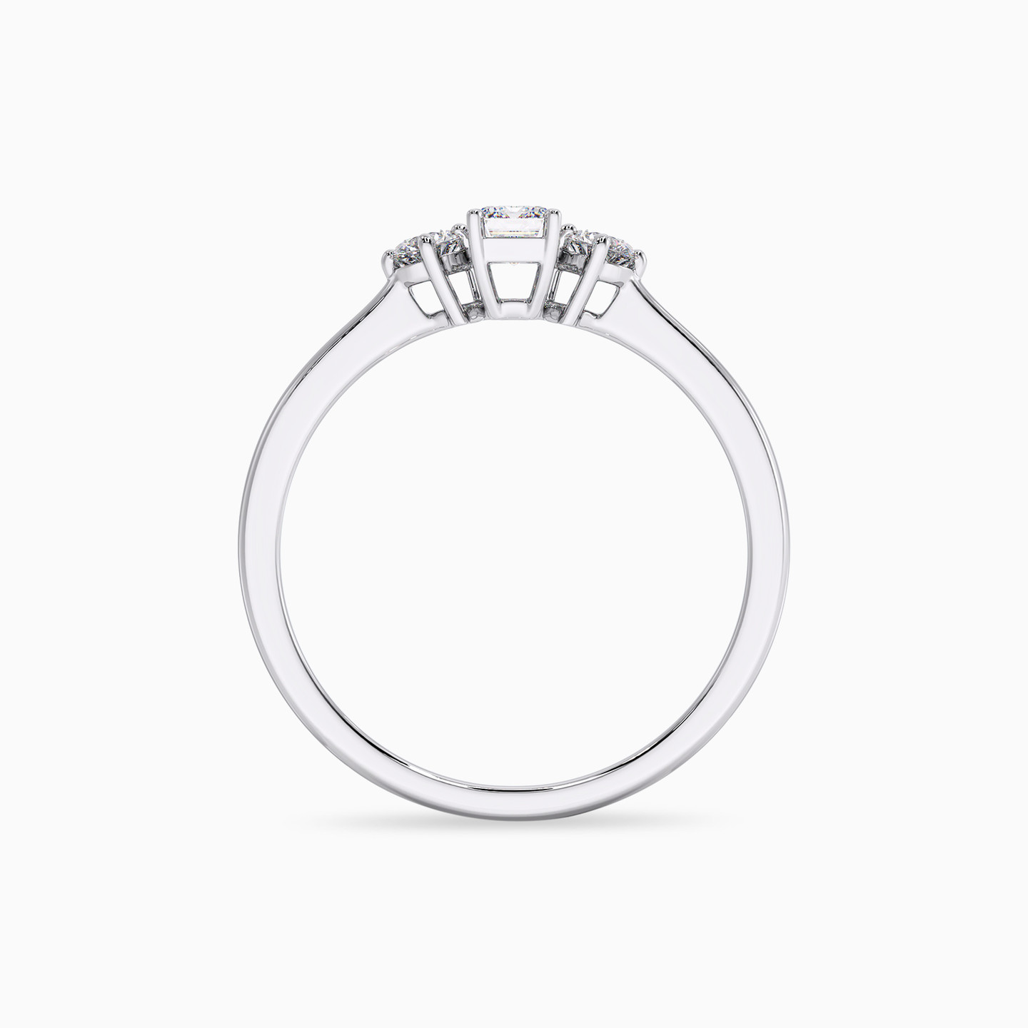 Baguette Diamond Ring in 18K Gold - 4 Baguette Diamond Ring in 18K Gold - 4