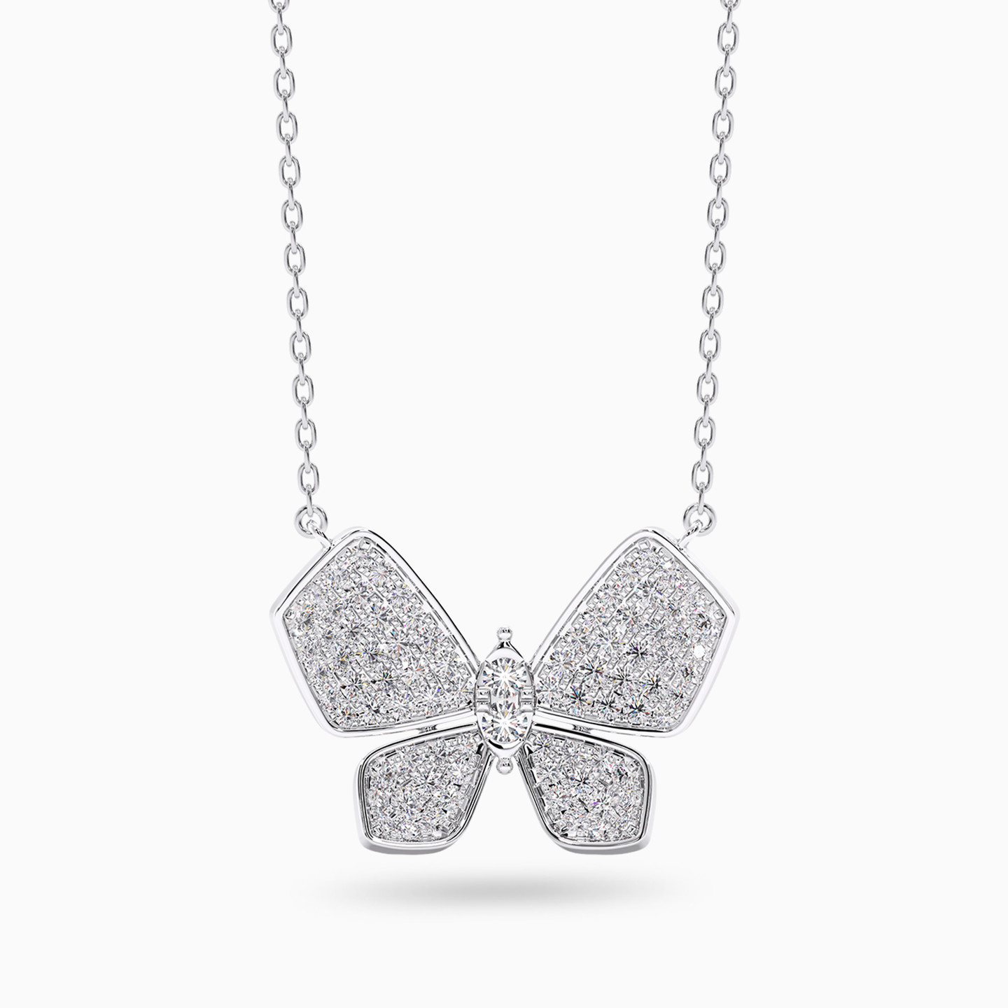 Butterfly Diamond Necklace in 18K Gold Butterfly Diamond Necklace in 18K Gold
