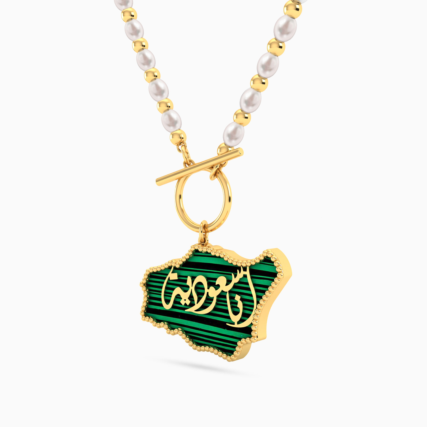 Ana Saudeya Pearl Lariat Necklace in 18K Gold - 2 Ana Saudeya Pearl Lariat Necklace in 18K Gold - 2