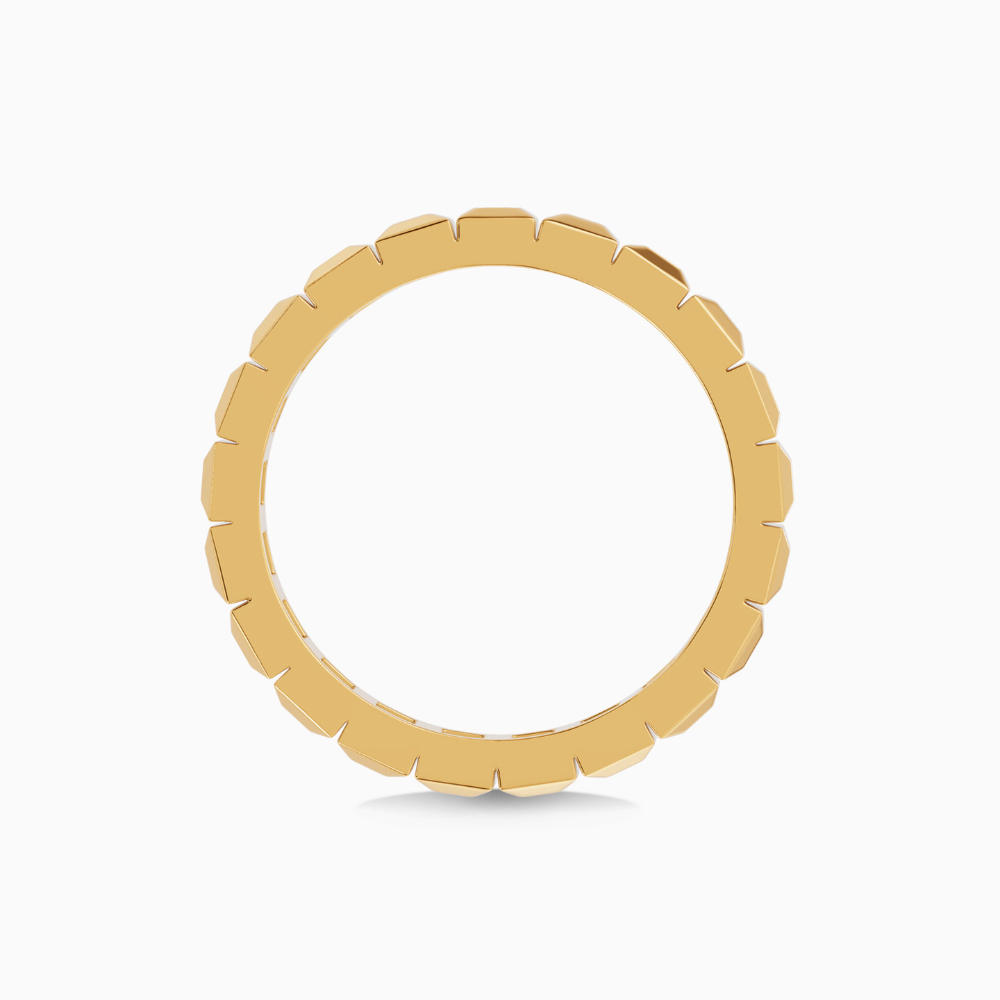 Blocks Diamond Ring In 18K Gold - 8 Blocks Diamond Ring In 18K Gold - 8