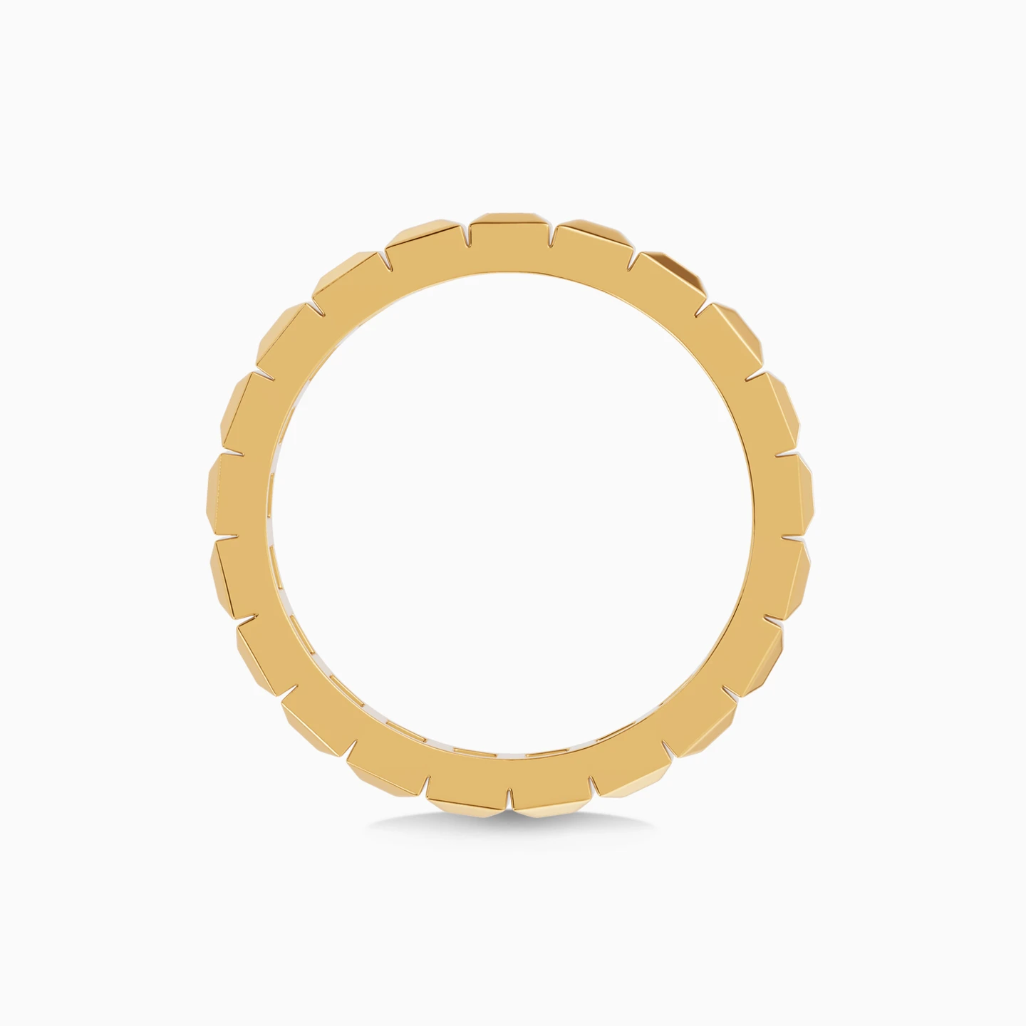 Blocks Diamond Ring In 18K Gold - 4 Blocks Diamond Ring In 18K Gold - 4