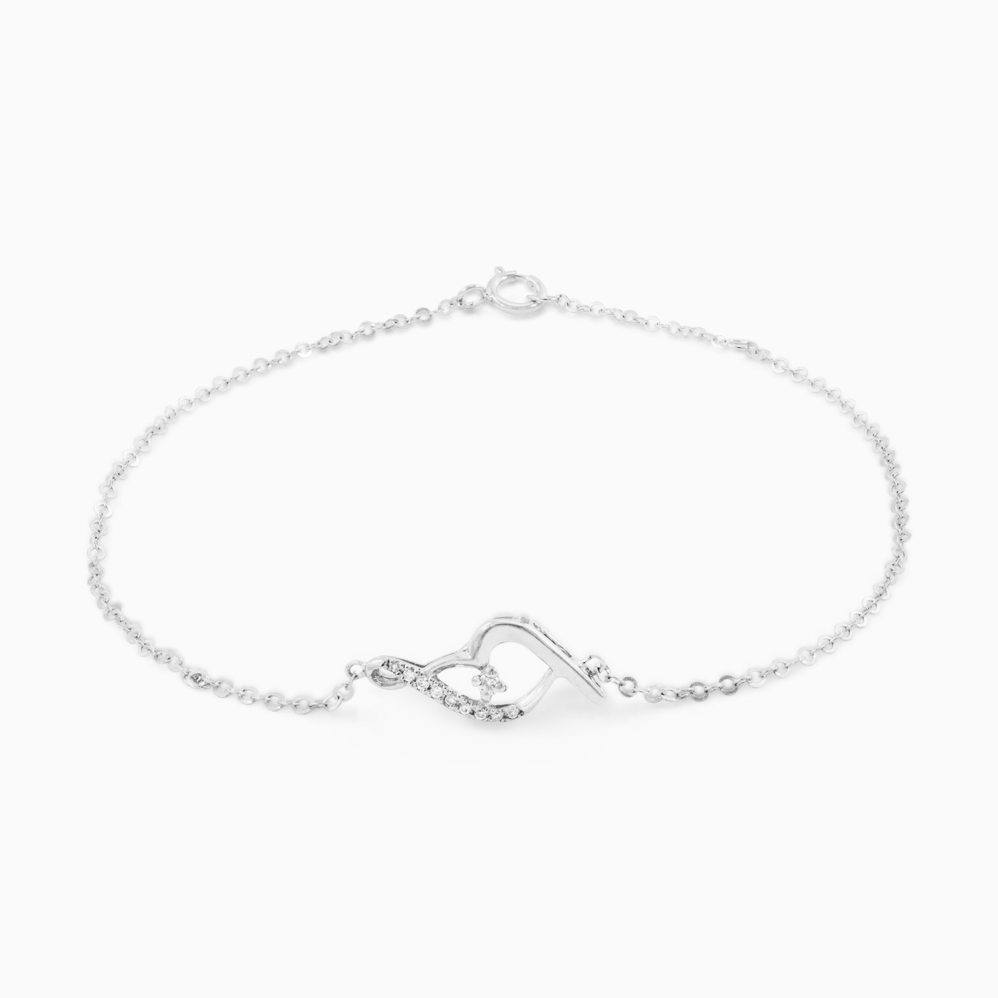 Music Note Diamond Chain Bracelet in 18K Gold - 2 Music Note Diamond Chain Bracelet in 18K Gold - 2