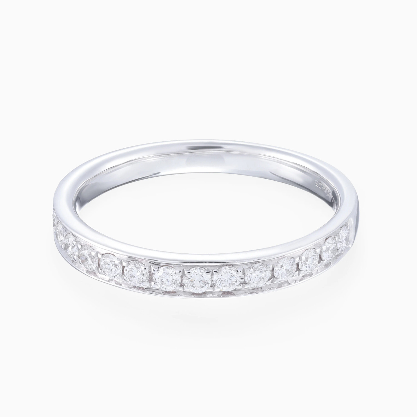Floral Cluster Double Row Diamond Ring in 18K Gold - 6 Floral Cluster Double Row Diamond Ring in 18K Gold - 6
