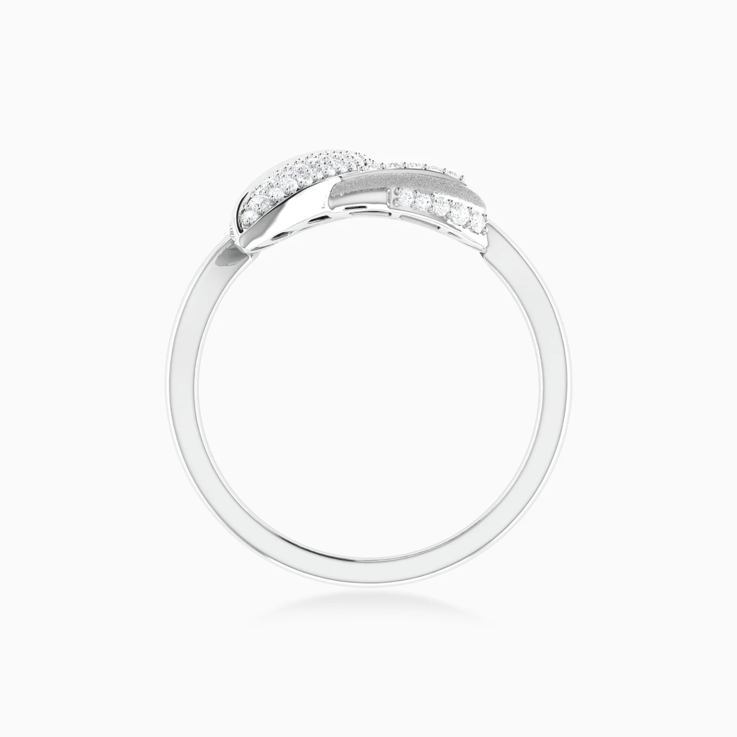 Marquise Leaves Diamond Ring in 18K Gold - 4 Marquise Leaves Diamond Ring in 18K Gold - 4