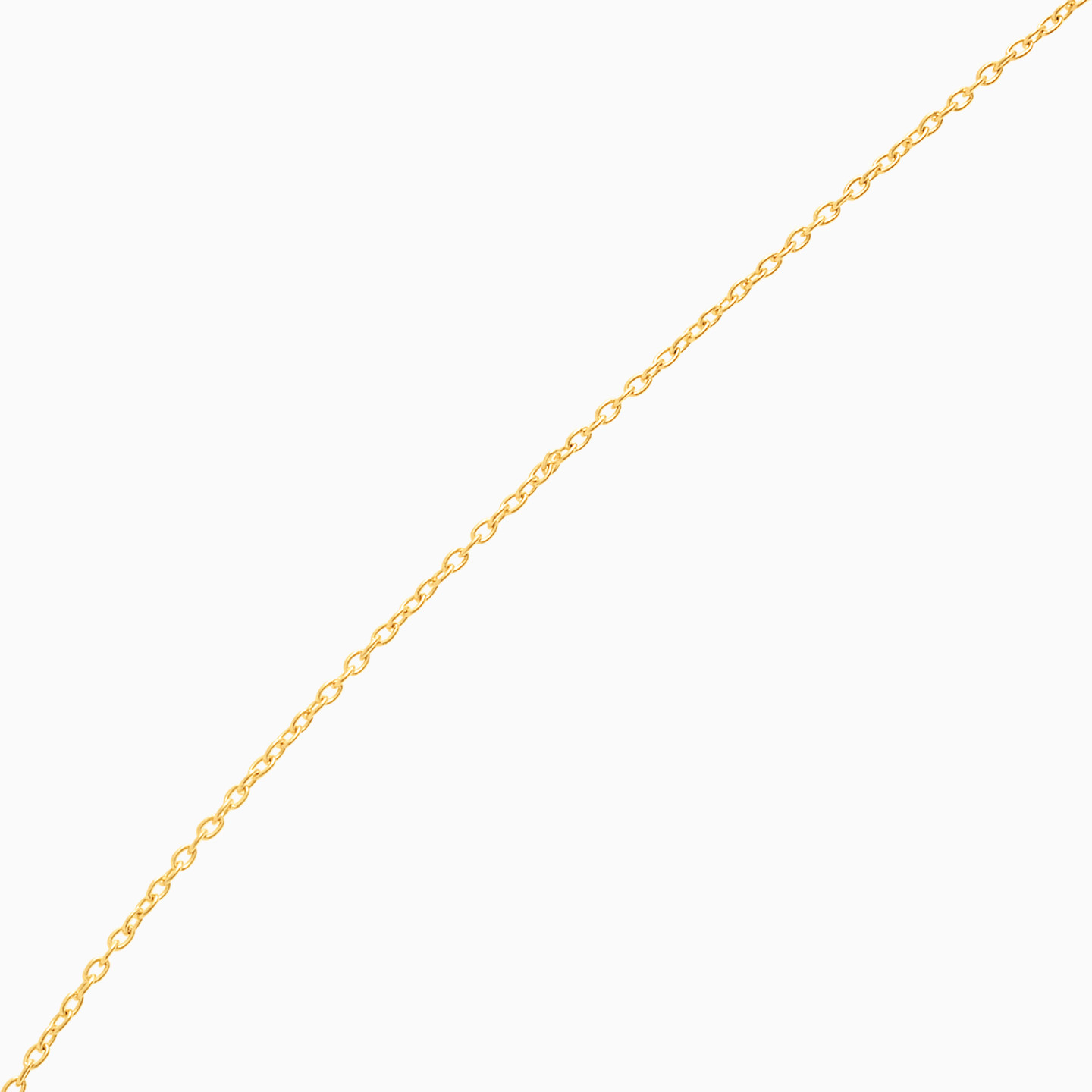 Links Chain Necklace in 18K Gold - 2 Links Chain Necklace in 18K Gold - 2