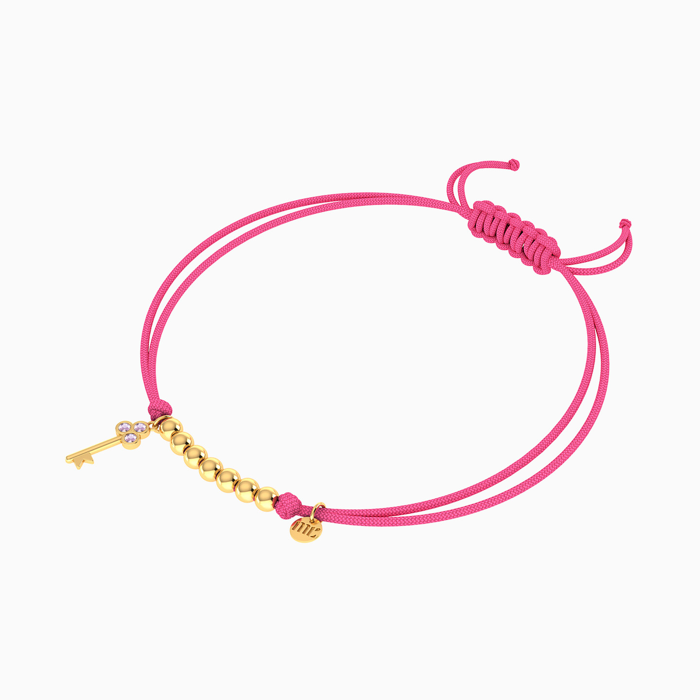 Cord Bracelet in 14K Gold - 2 Cord Bracelet in 14K Gold - 2
