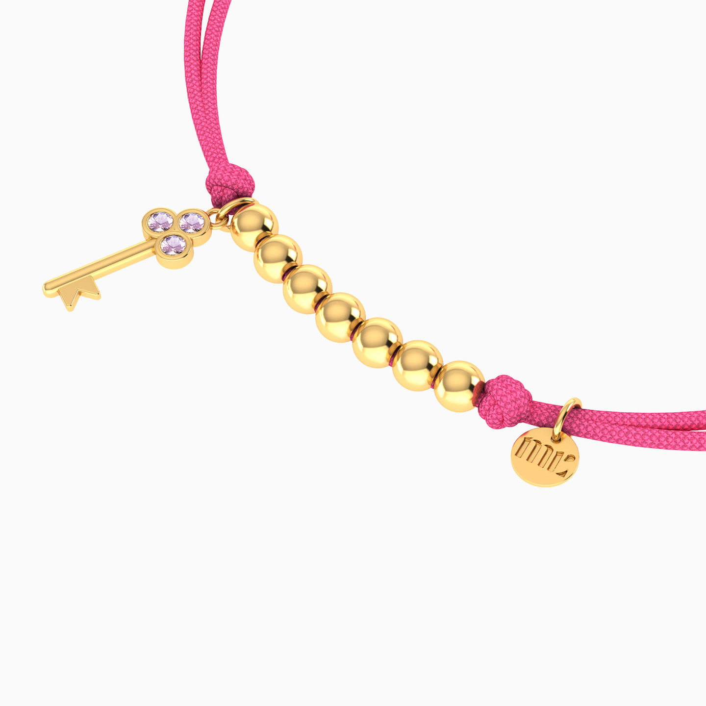 Cord Bracelet in 14K Gold - 3 Cord Bracelet in 14K Gold - 3