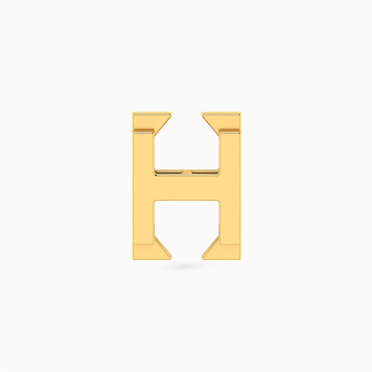 Letter H Charm in 18K Gold Letter H Charm in 18K Gold