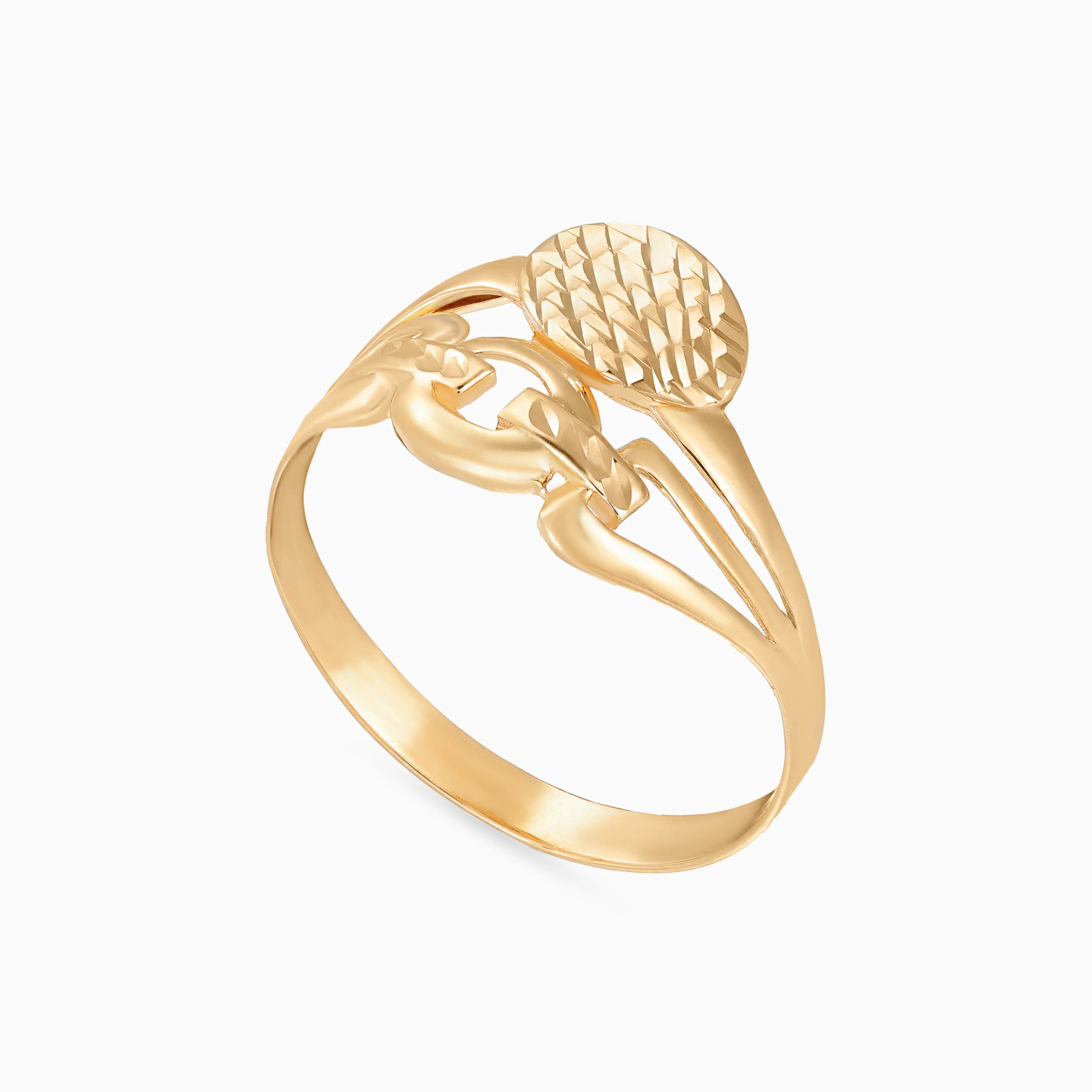 Links Ring in 18K Gold - 3 Links Ring in 18K Gold - 3