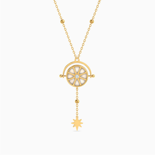LIN593 - Multishaped Diamond & Colored Stones Necklace in 18K Gold - 111405100264-1.jpg