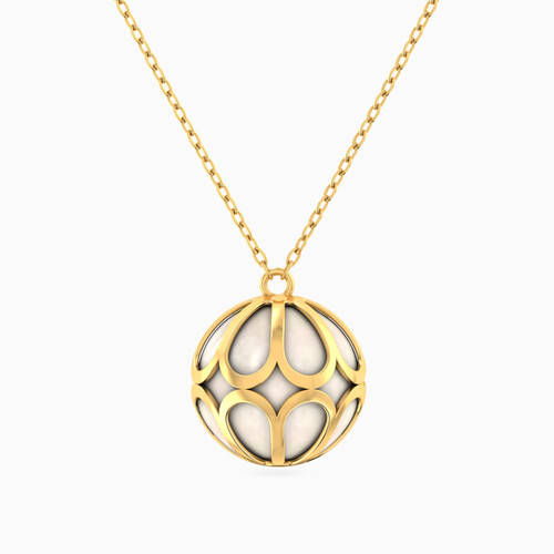 LIN970 - Sphere Colored Stones Necklace in 18K Gold - 111410100009-1.jpg