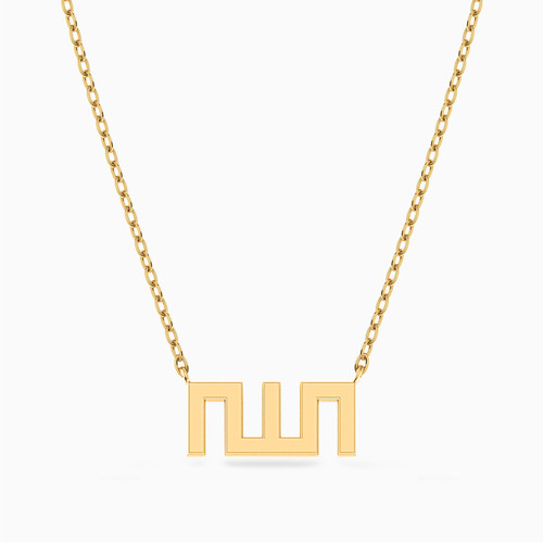 MLN12 - Geometric Necklace in 18K Gold - 21046110273-1.jpg