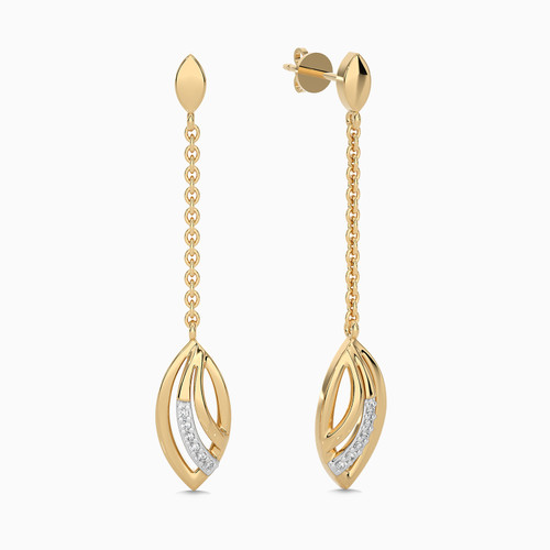 LDE564 - Leaf Diamond Drop Earrings in 18K Gold - SAE04380-1.jpg