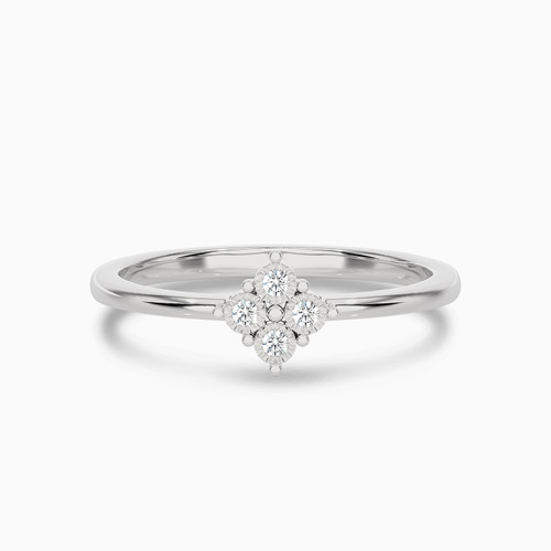 LDR2194 - Square Diamond Ring in 18K Gold - SAR04783-1.jpg