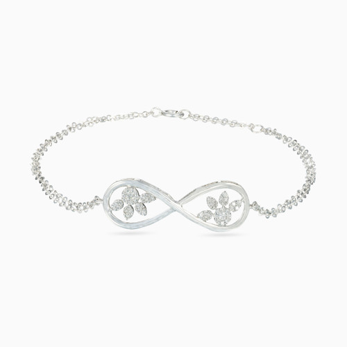 LDB452 - infinity Diamond Chain Bracelet in 18K Gold - LBR50056-1.jpg