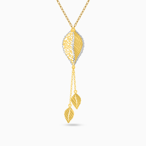 MLN643 - Leaf Necklace in 18K Gold - 21046140424-1.jpg