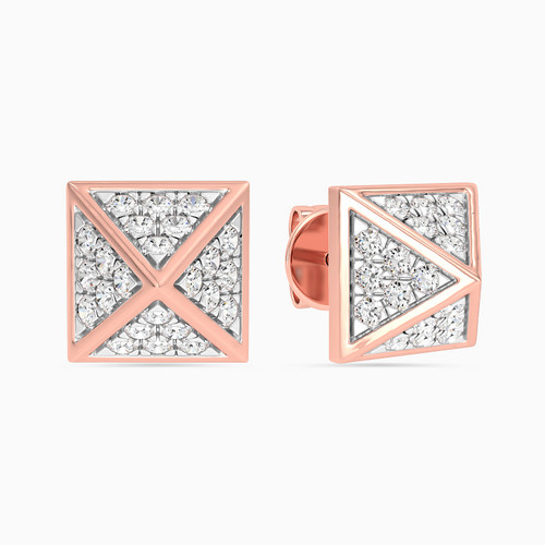 LDE595 - Square Diamond Stud Earrings in 18K Gold - E85803-1.jpg