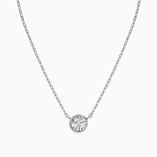 LIN321 - Circle Cubic Zirconia Necklace in 18K Gold - 111401200003-1.jpg