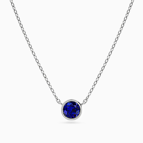 LIN396 - Round Blue Stone Necklace in 18K Gold - 111401240003-1.jpg