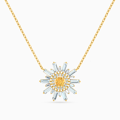 LIN5 - Sun Yellow Stone Necklace in 18K Gold - 111401180040-1.jpg